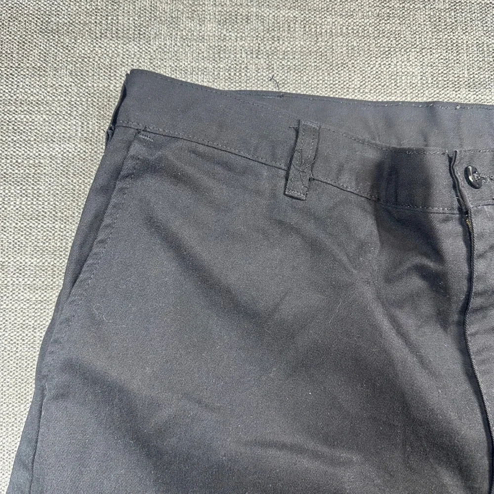 Genuine Dickies Cargo Shorts Mens 36 Black   Workwear Utility Relaxed